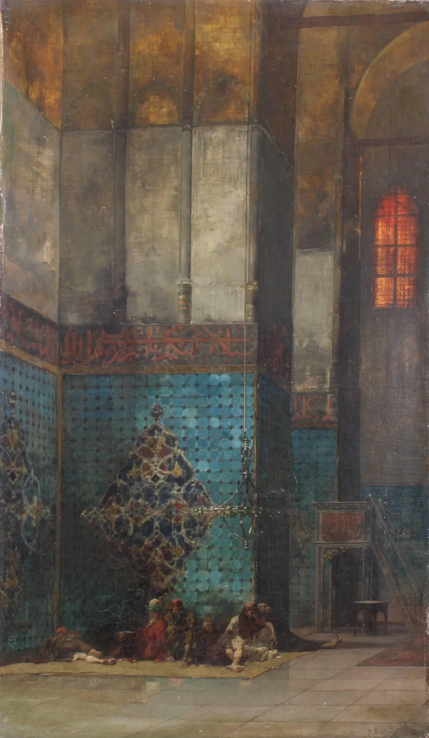 Interno di una moschea